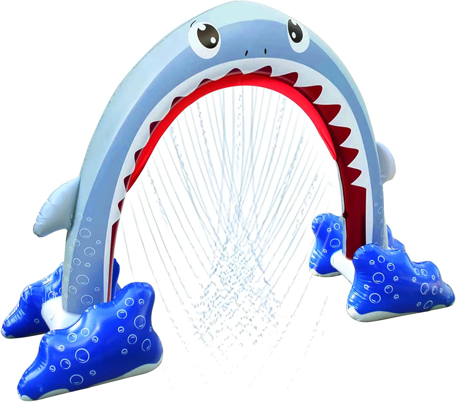 Giant Shark Sprinkler, Giant Outdoor Water Toy, Summer Outdoor Play Sprayer, Suitable for Summer Gifts Backyard Garden Lawn Water Party