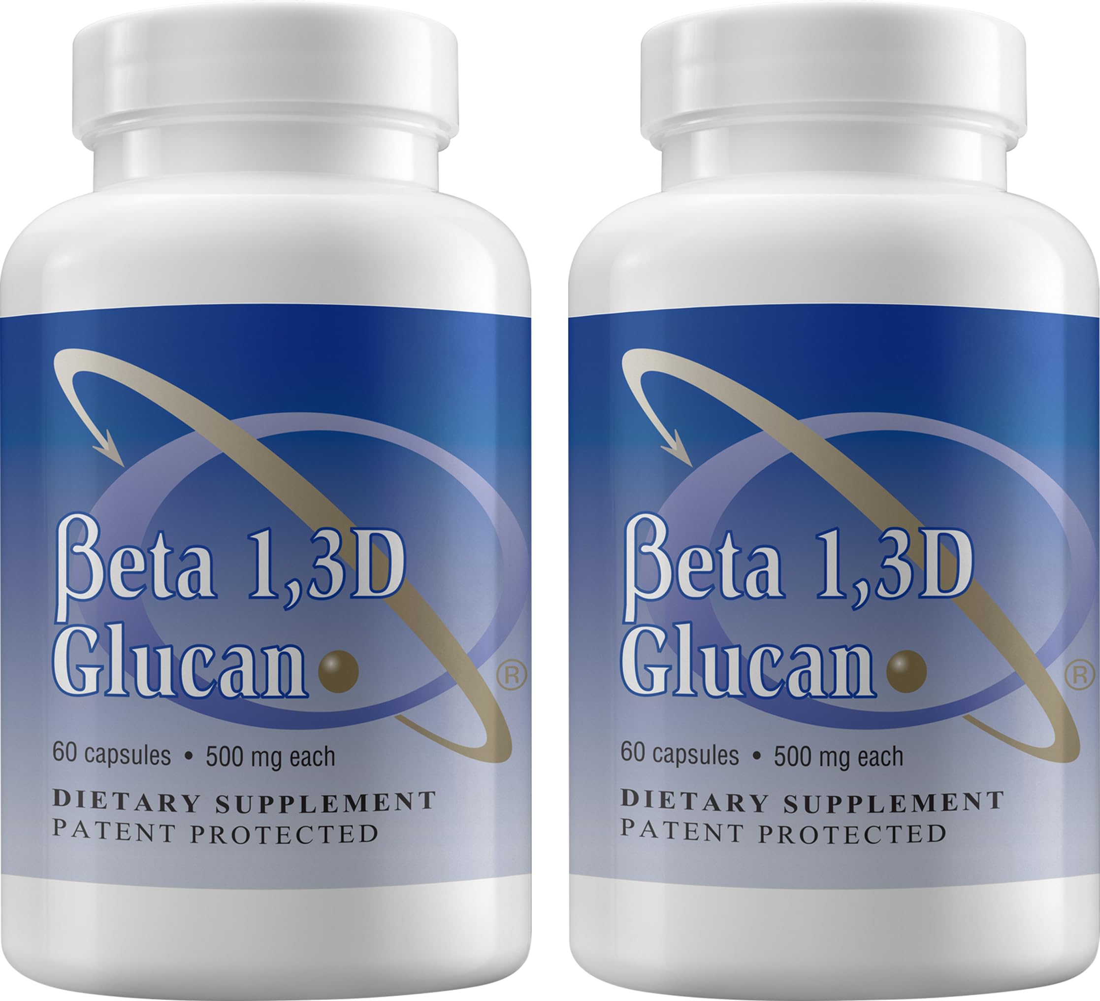 Transfer Point Immune Support Supplement Highly Purified Beta 1,3D Glucan (Pack of 2-500 mg b-glucan Fiber per Capsule)