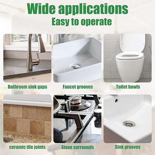 Miniatura 7 de Cepillo limpiador de lechada en forma de V, cepillo de limpieza de hendiduras de cerdas rígidas de mano, herramienta multifuncional para limpiar