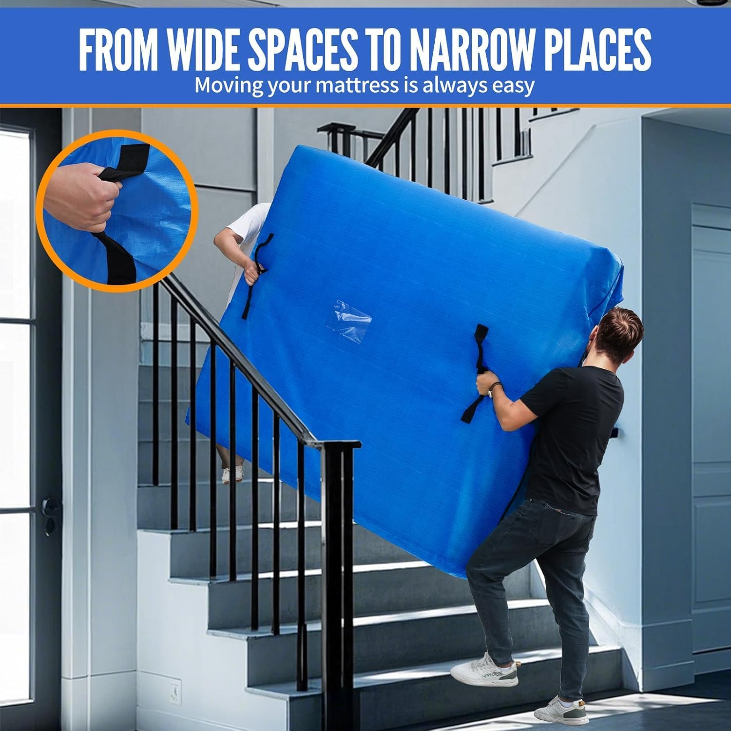 BAGAIL Mattress Bags and Heavy Duty Moving Bags