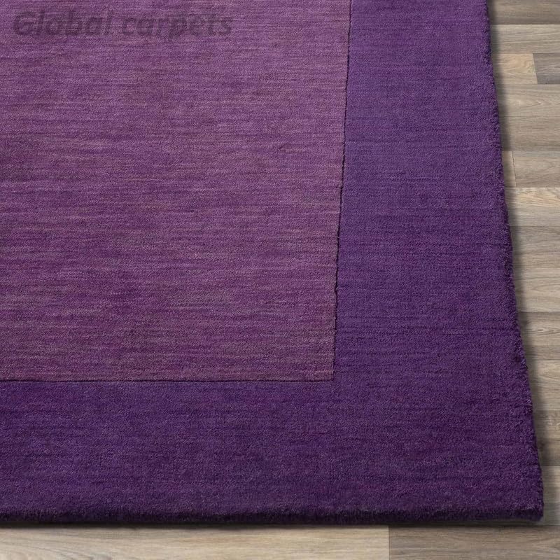 Image of Carpets and Rugs Handwoven Woolen Thick Floral and Contemporary Design Specially for Area Rugs, Carpets for Living Room, Bedroom, Hall Size 4x6 feet