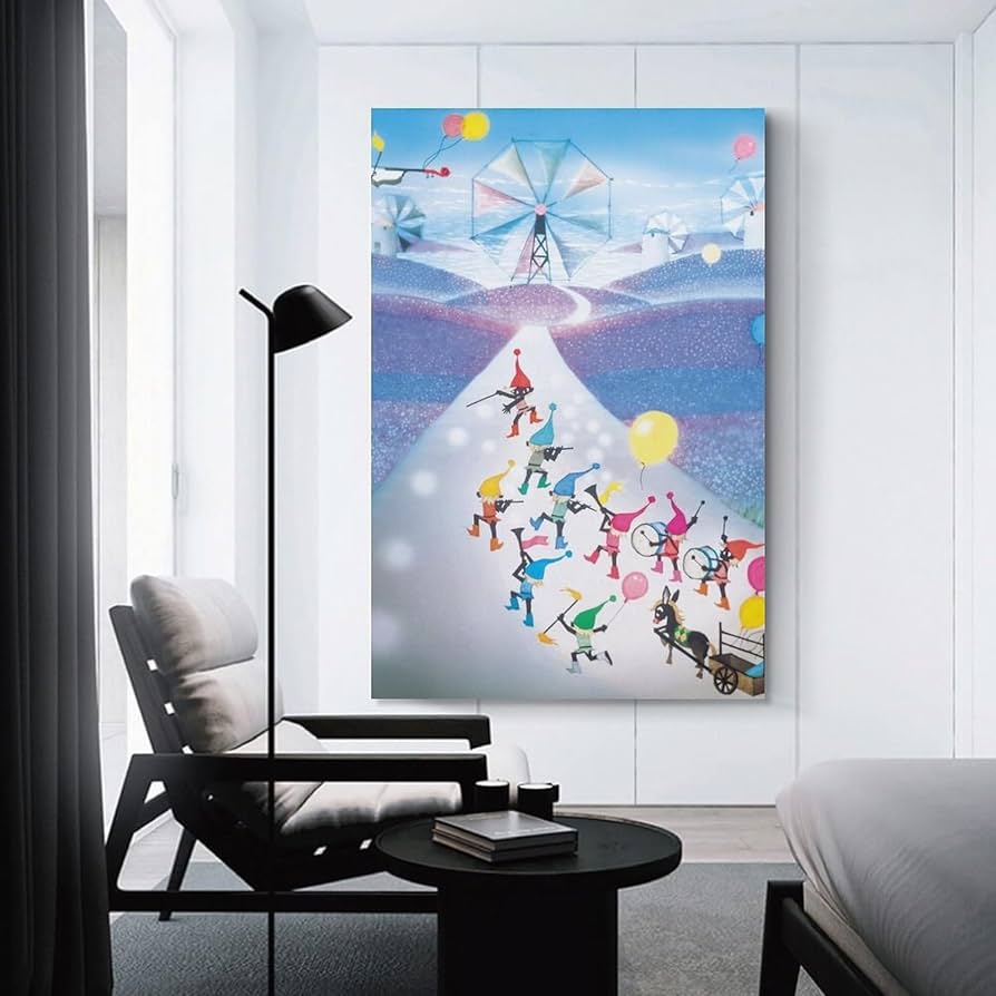 Amazon.co.jp: 藤城清治 ラベンダー畑の夢 絵画 ポスター 工芸品の装飾 Amazon.co.jp: 藤城清治 ラベンダー畑の夢 絵画 ポスター 工芸品の装飾