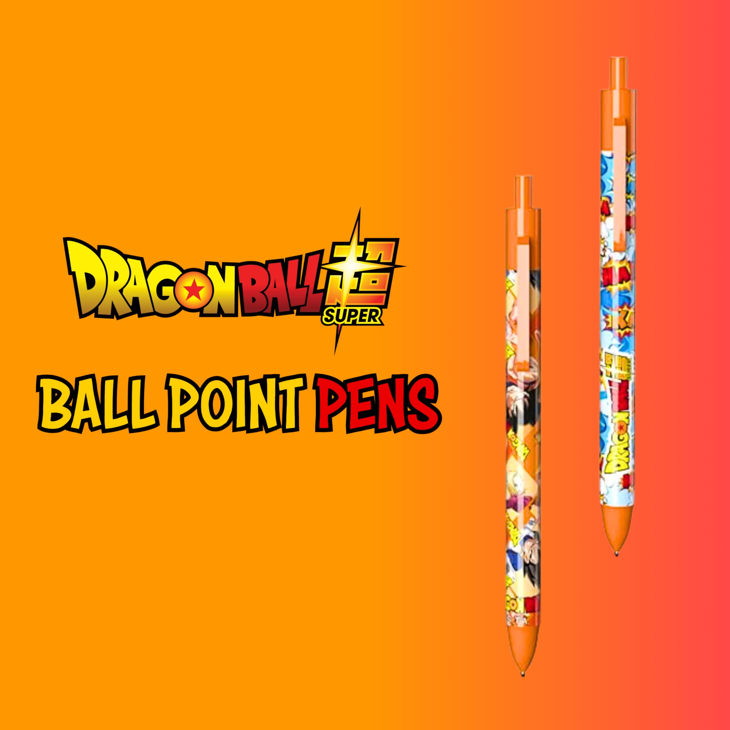 Dragon Ball Z Diario Secreto, Incluye Boligrafo, Cuaderno y Candado con Llaves, Set de Regalo para Niños y Adolescentes
