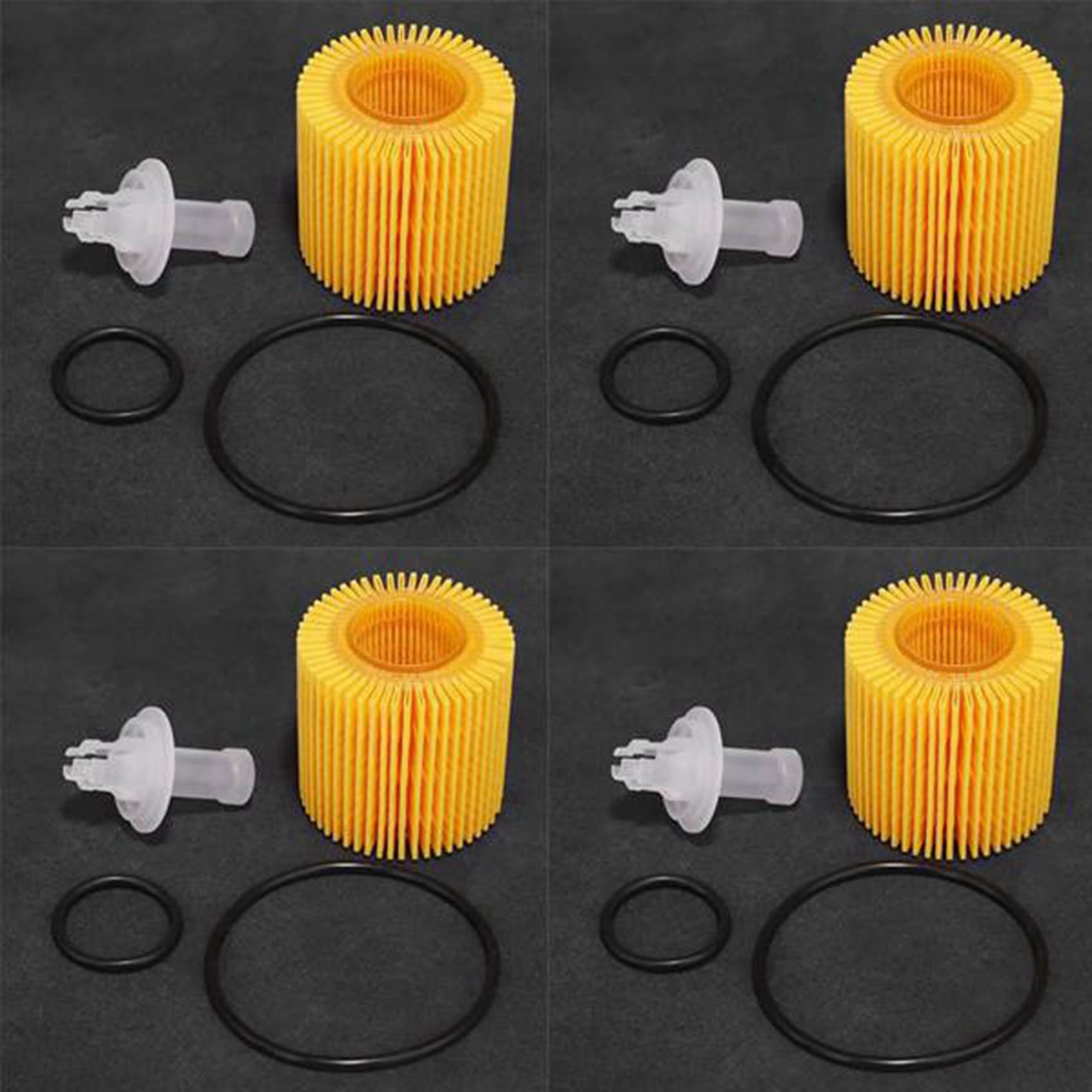 40 Piezas Filtros de Aceite de Motor de Coche para 2018 2019 2.0L 2009-2010 1.8L Filtros 04152Yzza6