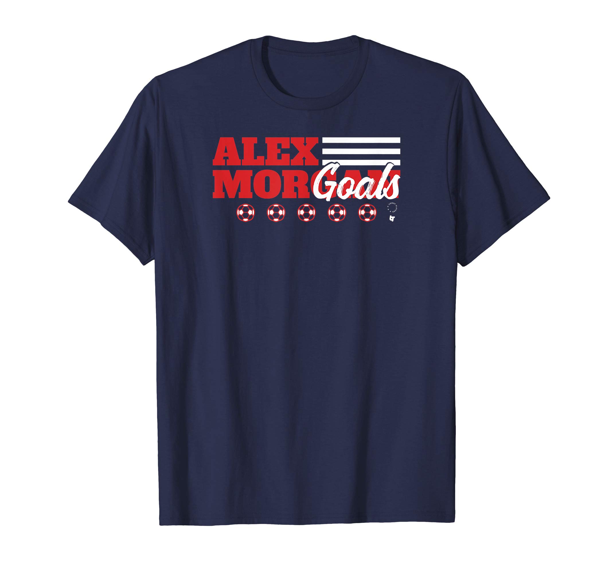 Alex Morgan - Alex Mor-Goals - USWNT T-ShirtOEKO-TEX STANDARD 100