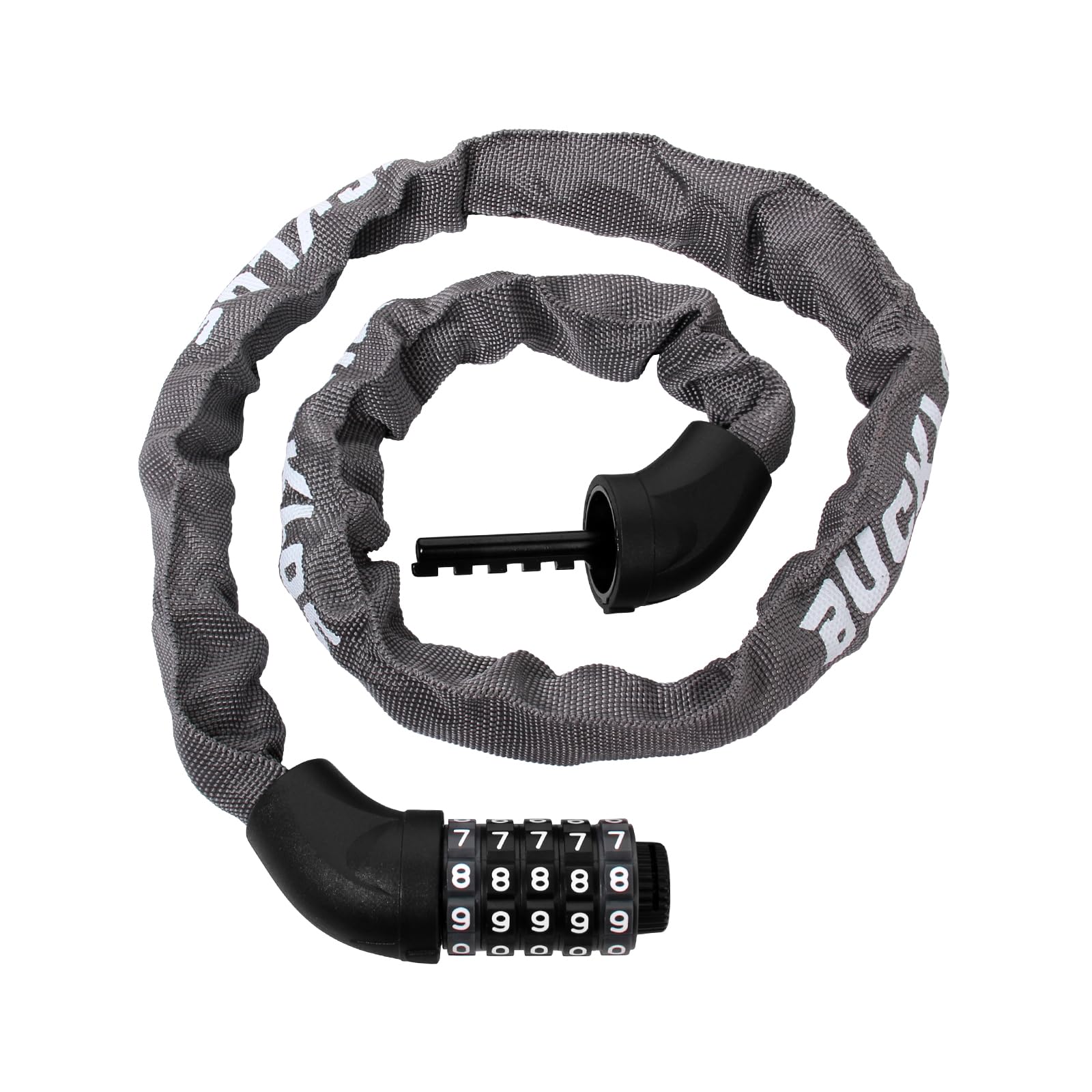 AEYINO Combination Bike Lock 1m/3.3FT Bicycle Lock with Hardened Chain