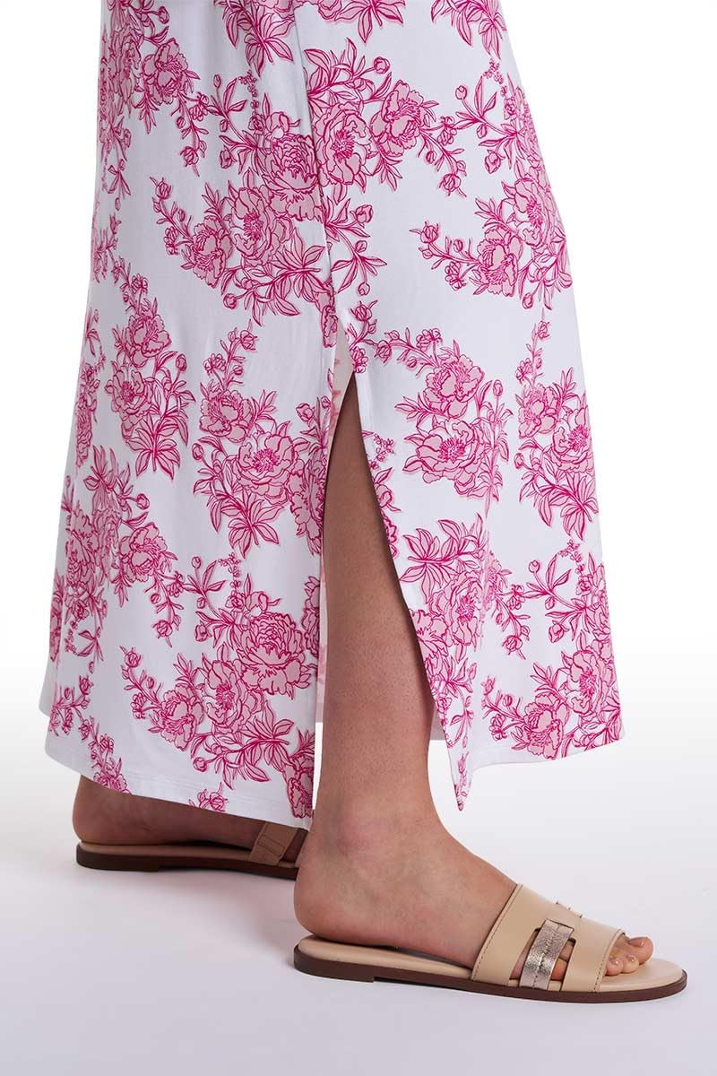 Fitted Maxi Dress - UPF 50+ Sun Protection - Dounelle