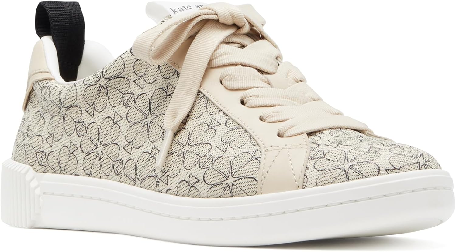 Kate Spade New York Womens Spade Flower Lace Up Sneaker - Image 2