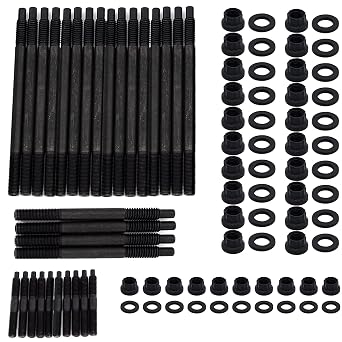 12-Point Cylinder Gasket Head Stud Bolt Kit Fit for 279.1023 Chevrolet LS LQ9/LS1/LS6 4.8L 5.3L 5.7L 6.0L Engine 1997-2003