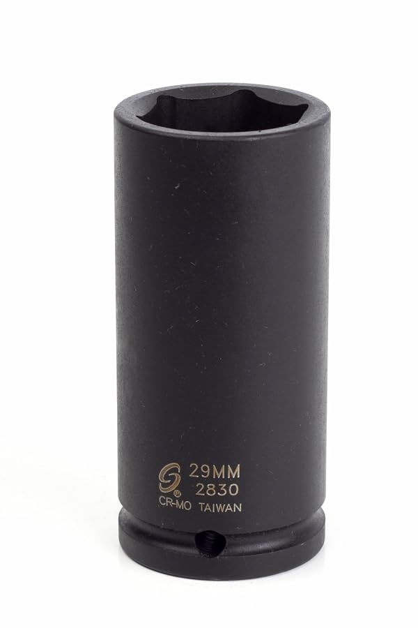 Sunex 2830 1/2-Inch Drive 29-mm Socket by Sunex Tools - Used condition - US$14.50