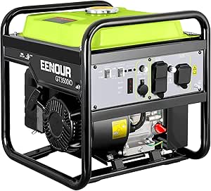 EENOUR インバーター発電機 GT3500iO 定格出力2.8kVA オープン型