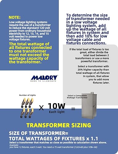 Miniatura 8 de MALORY - Conjunto de 4 focos de paisaje de latón con bombilla LED MR16 de 5 W (S03), iluminación de paisaje exterior de bajo voltaje de 12 V CACC,