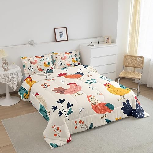 Vista 36 de Erosebridal Lindo juego de ropa de cama de hipopótamo tamaño matrimonial, juego de edredón de hipopótamo de dibujos animados para niños y niñas