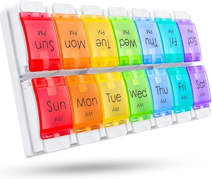 ZOESURE Weekly Pill Organizer