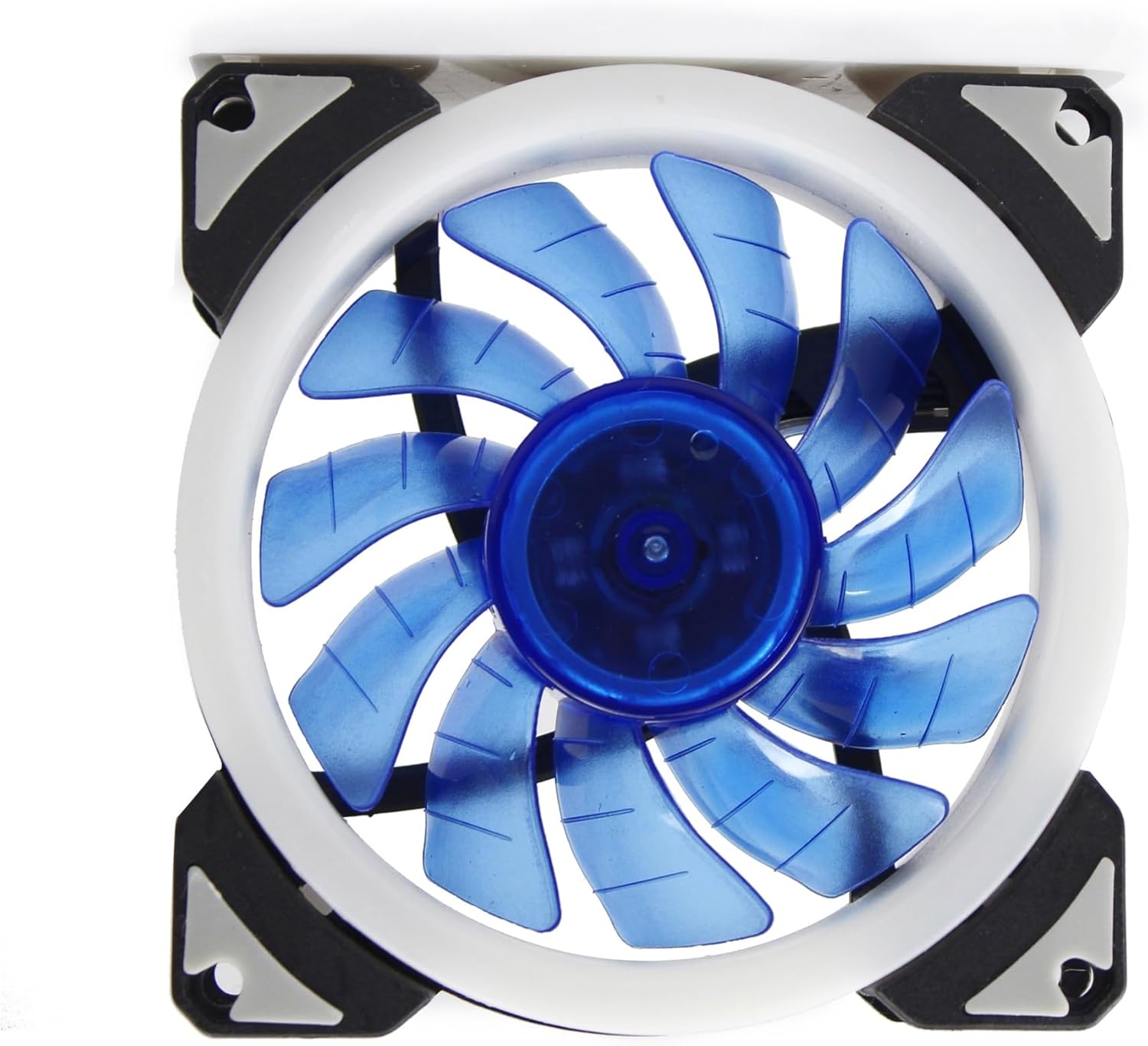 92mm Blue LED Fan 92x92x25mm DC 12V LED Fan CPU GPU Computer Case Cooling Fan 4PIN Temperature Control