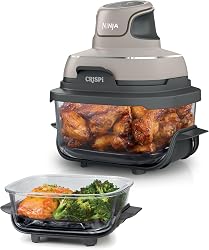 Ninja CRISPi Freidora de Aire portátil, 3,8 l, 4 en 1, fr…