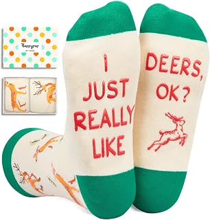 HAPPYPOP Animal Gifts for Women Men - Jellyfish Turtle Penguin Gifts, Crazy Octopus Socks