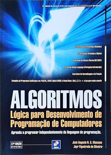 Algoritmos. Lógica Para Desenvolvimento de Programação