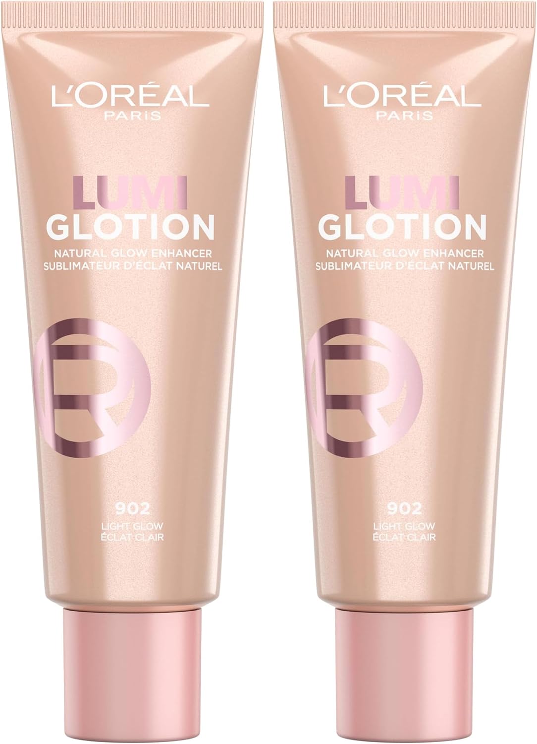 L'Oreal Paris Glotion All-In-One Doğal Işıltı Aydınlatıcı Losyon - 902 Light Glow (2 paketi)