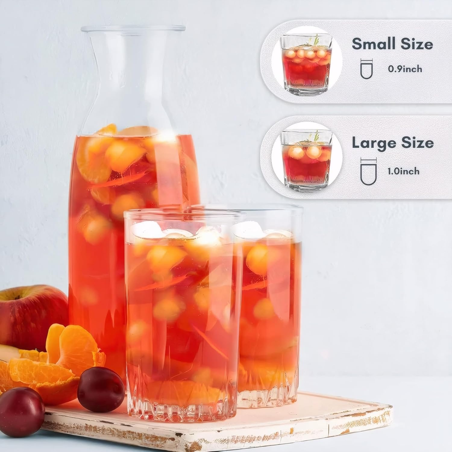 cjc Countertop Mini Ice Maker Machine for Home, 9 Ice Cubes/6Min, 26lbs in 24Hrs, Auto-Cleaning Portable Ice Maker with Handle, for Kitchen/Camping