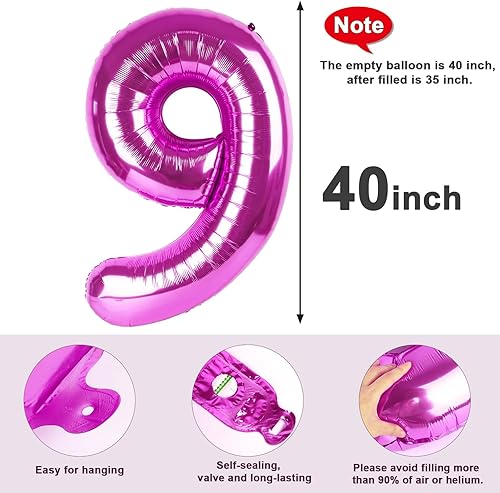 Vista 282 de Globos de números 0 de 40 pulgadas, globos negros de números para números 10, 20, 30, 40, 50, 60, 70, 80, 90, 100, globos de números 10, 20, 30, 40