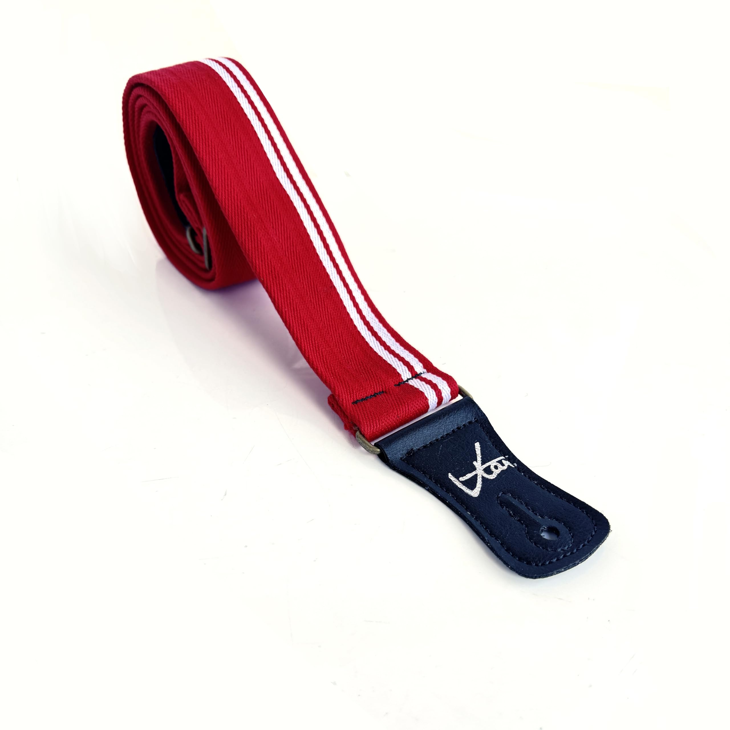 Vtar Racer Series Crimson Red Guitar Strap - Electric Acoustic Bass