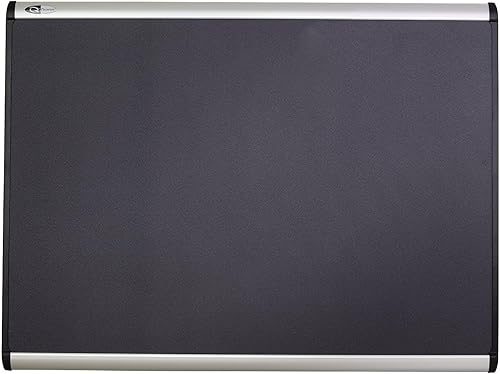 Miniatura 8 de Prestige Plus - Tablero magnético de tela gris, 36 x 24 pulgadas, marco de aluminio (QRTMB543A)