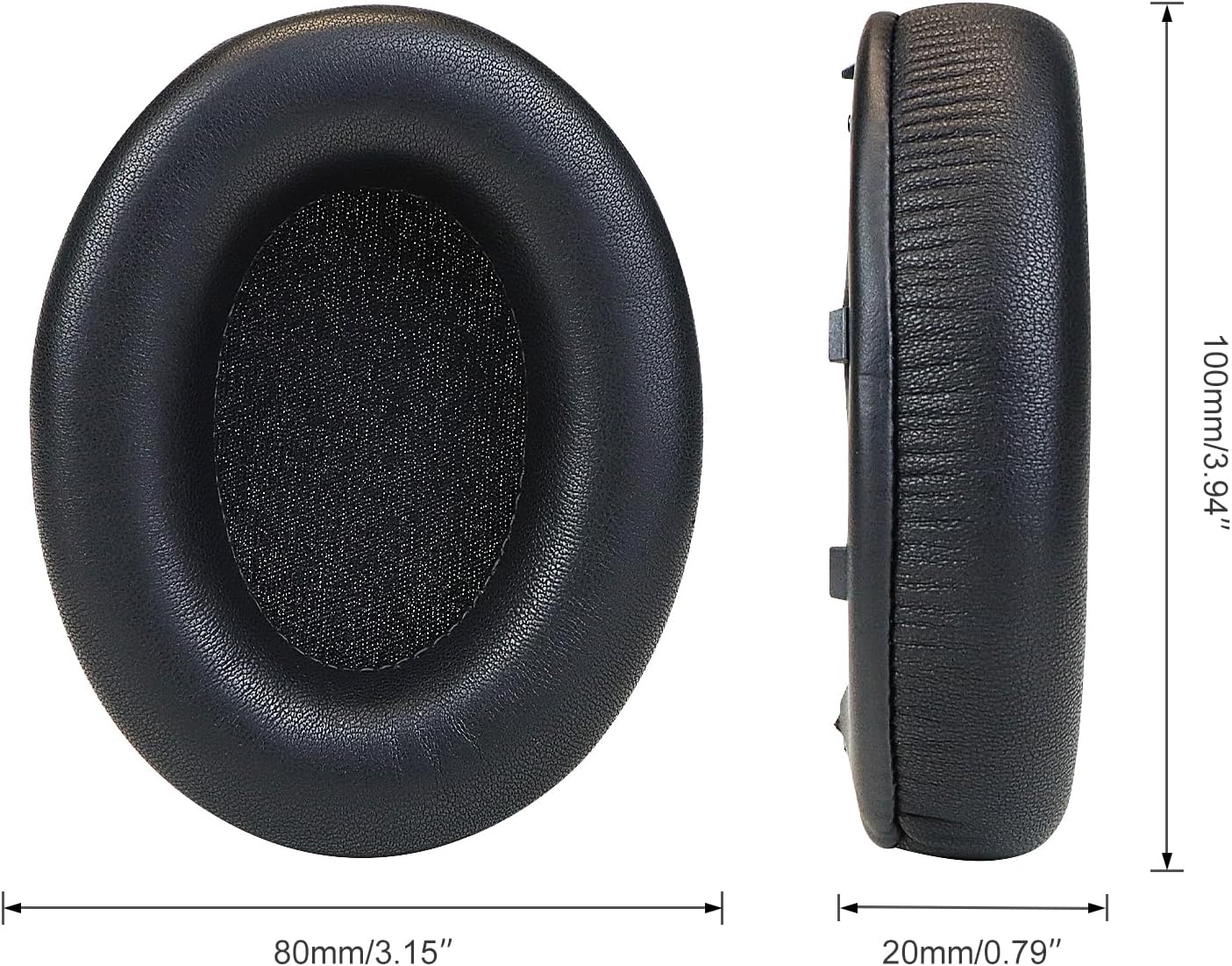 Earpads Replacement for Sony WH-1000XM4 (WH1000XM4) Headphones,Ear Pads Cushions with High-Density Noise Isolation Memory Foam(Sheepskin,Black)