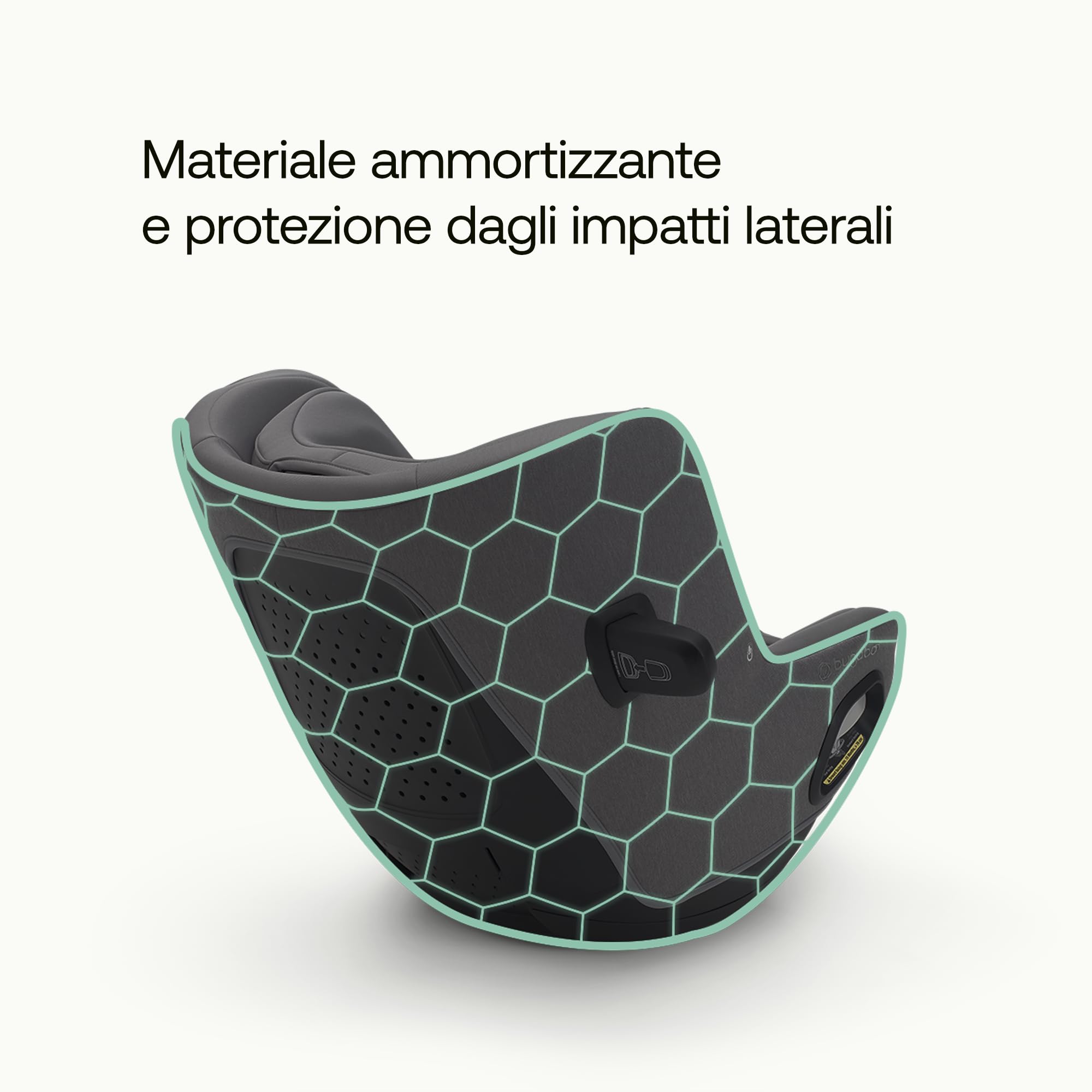 Bugaboo Owl by Nuna Seggiolino Auto da 0 a 4 Anni, 0-18 kg, Rotazione 361 | Orientamento Fronte Strada o in senso Contrario di marcia, Gruppo 0+/1, Top Comfort, Telaio Rinforzato, Black