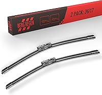 Vista 74 de BERG REGEN 22"+19" Limpiaparabrisas con juego de repuesto trasero de 10 pulgadas para Mazda CX-3 2016 2017 2018 2019 – Calidad genuina del OEM
