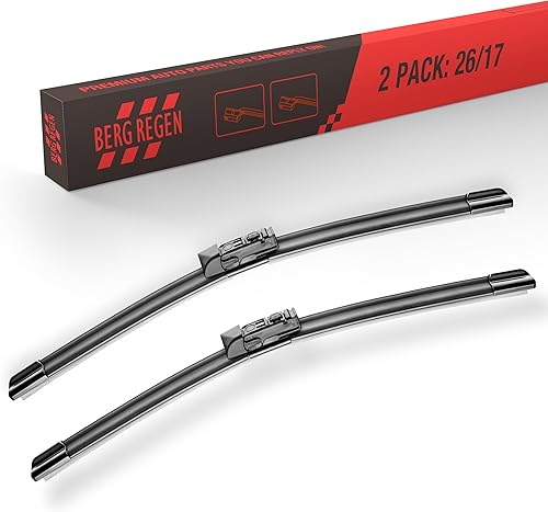 Miniatura 74 de BERG REGEN Juego de limpiaparabrisas de 26+16 pulgadas con limpiaparabrisas trasero de 12 pulgadas de repuesto para Subaru Crosstrek 2013-2017