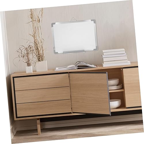 Miniatura 8 de Operitacx Pizarra blanca magnética magnética pizarra blanca pizarra blanca pizarra blanca pizarra para niños pequeña pizarra borrable