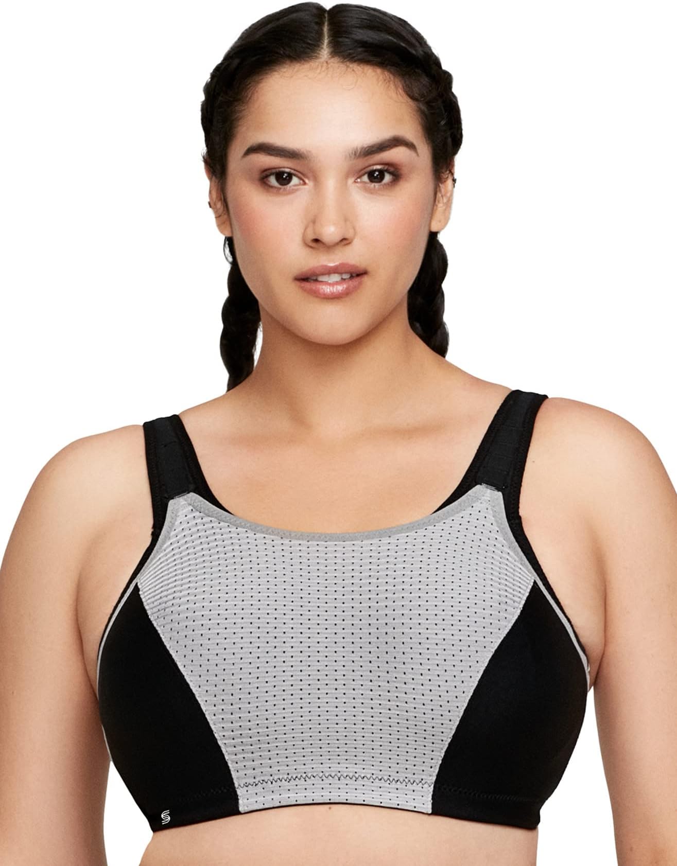 GlamoriseWomen's Double-Layer Custom-Control Sport Bra