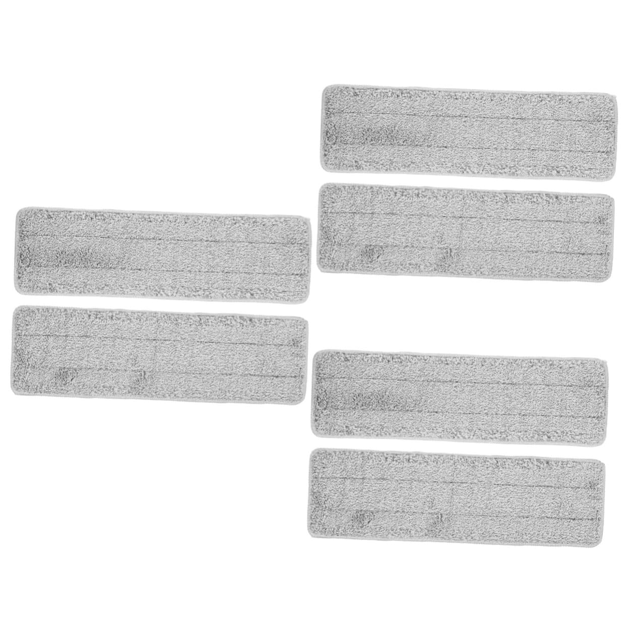 3 Set Ricambio per Mop Microfibra per Superfici Dure Adatti per E Piastrelle Riutilizzabili E Resilienti 2 Pezzi*3