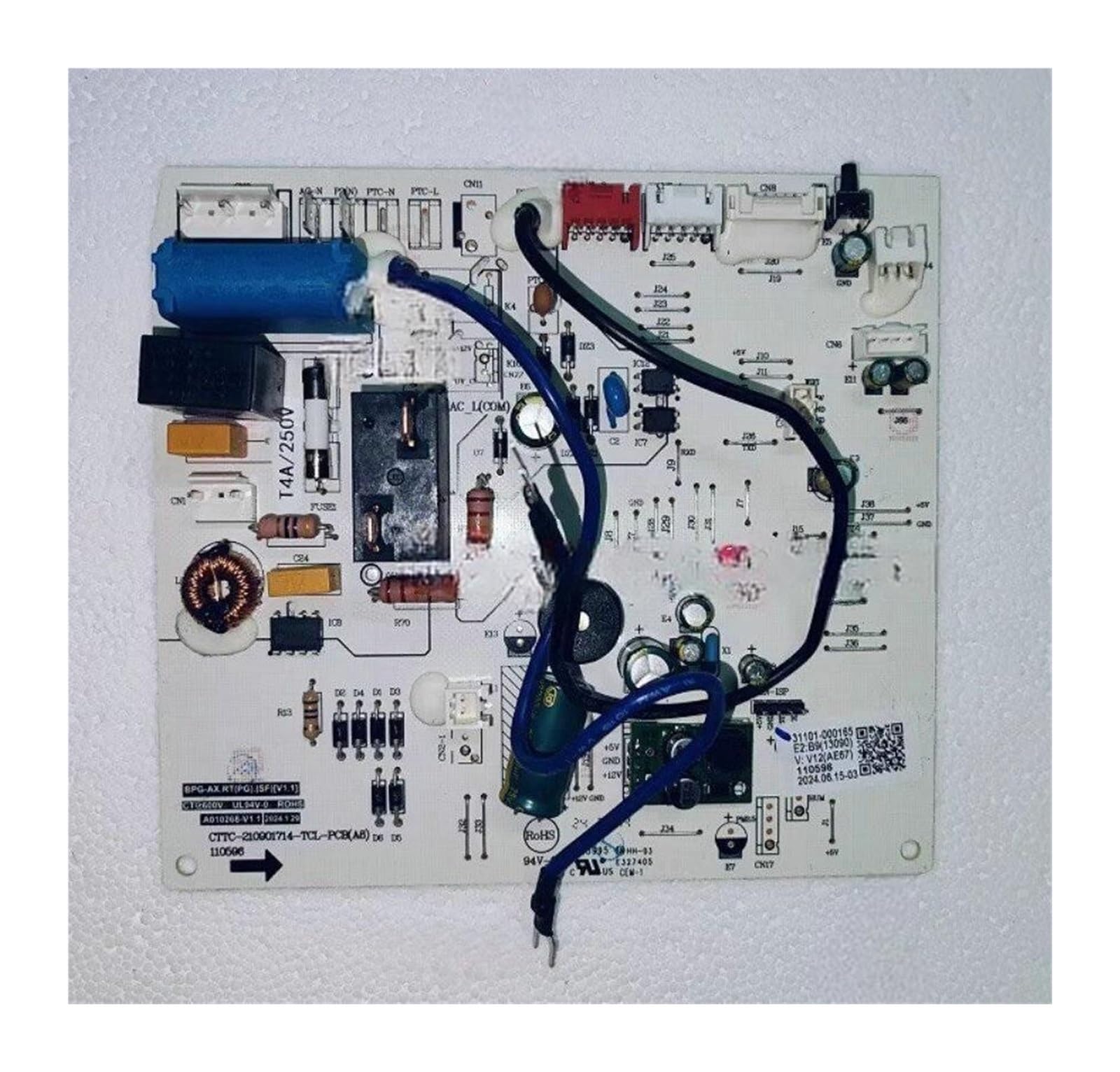 ，Compatible For TCL， air conditioner motherboard A010268 31101-000165 31101-00176 31101-000316 31101-000112 CTTC-210901714-TCL-PCB(Model a)