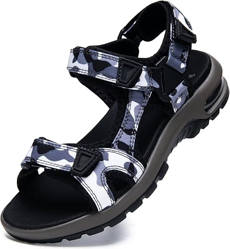 visionreast Boys Sandals Camouflage Print Kids Fashion Sport Sandals Outdoor Sandal Athletic Casual Sandals Beach Shoes