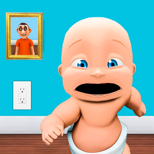 Freches Baby-Versteckspiel – Finde deinen Papa. Spaß-Simulator