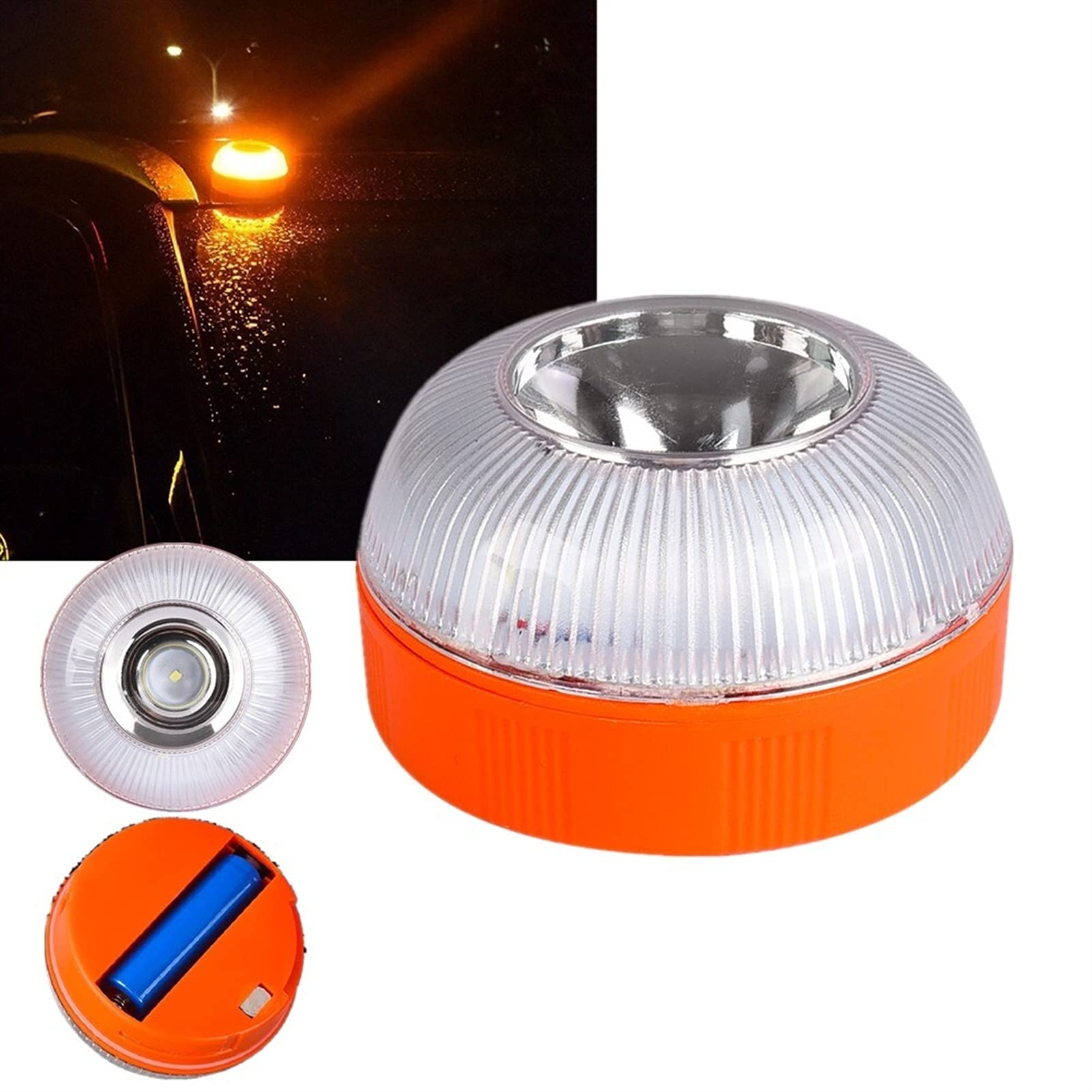 V16 Coche LED Emergencia ADVERTENCIA Strobe Light Light Traffic Traffic Luz de advertencia para lámparas de balizas de coche al aire libre