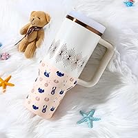 Vista 81 de Botas de silicona para Stanley, protector inferior de copa, accesorios para Stanley Quencher H2.0 FlowState Tumbler 20oz/20oz/30oz/Stanley Adventure