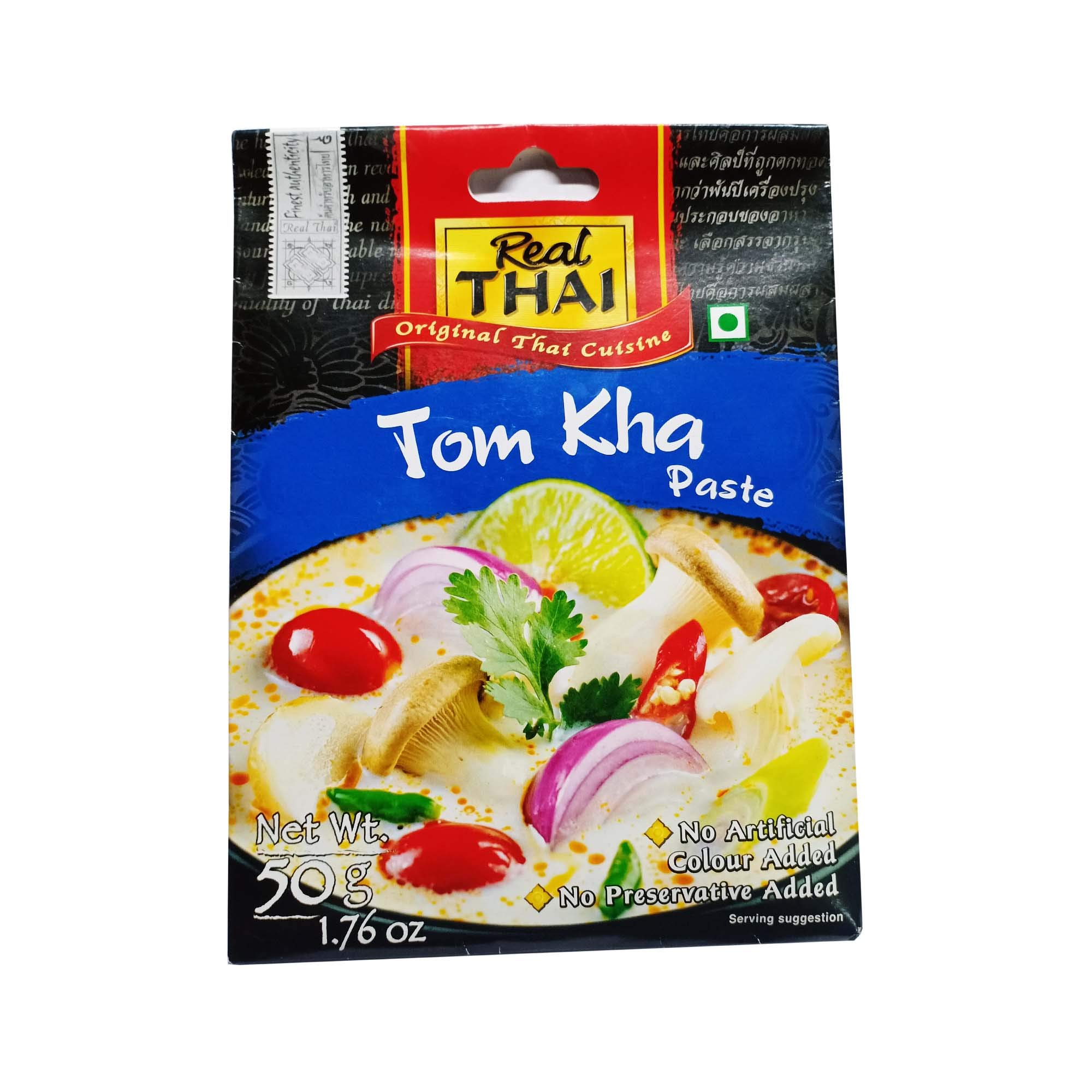 Real Thai Tom KHA Paste, 50g (Pack of 2)