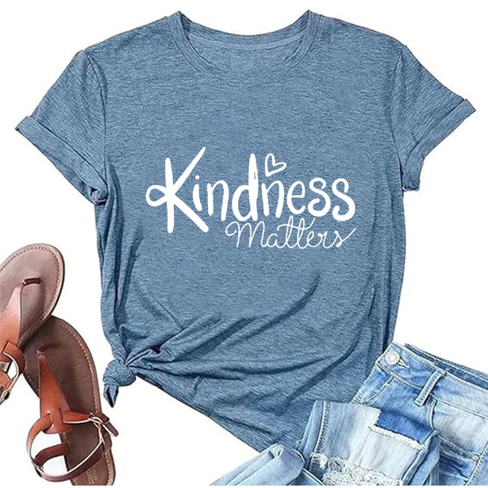 Wiadex Kindness Ink Blue Tee