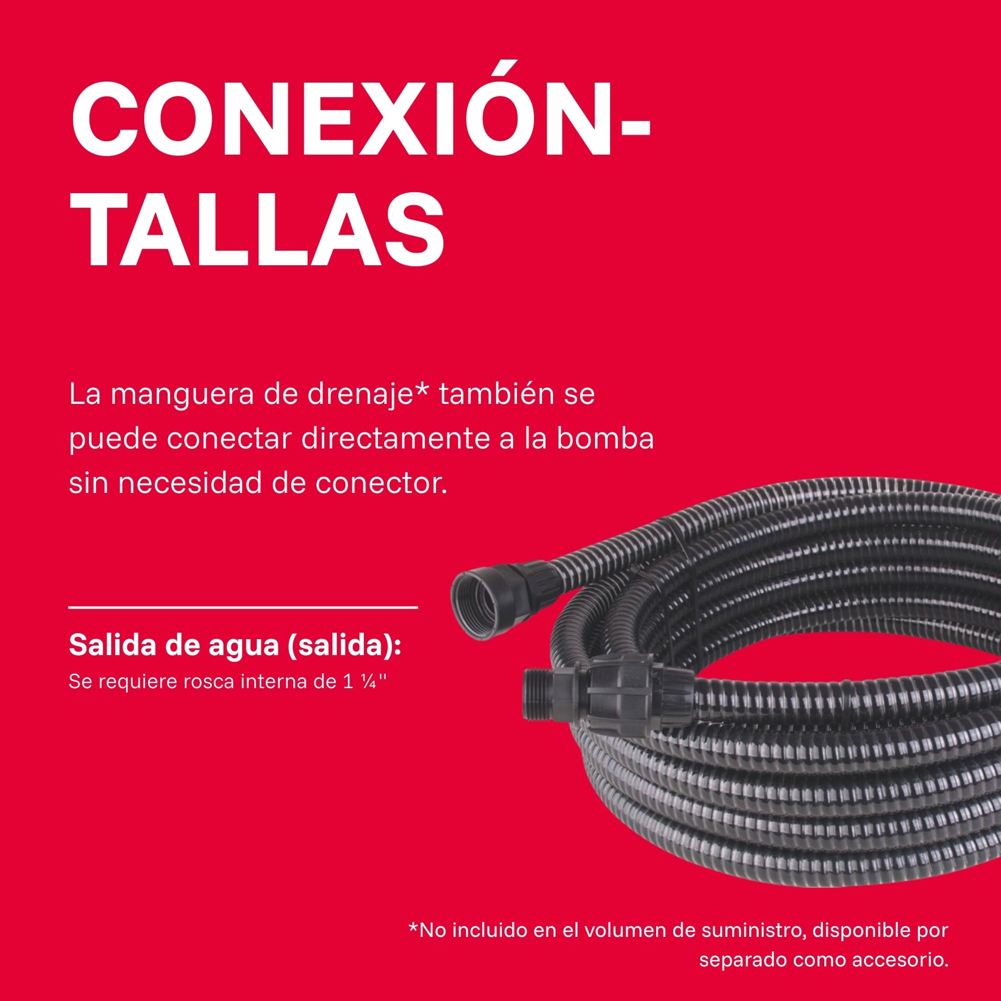 T.I.P. 30268 Bomba de inmersión para aguas residuales TVX 7000