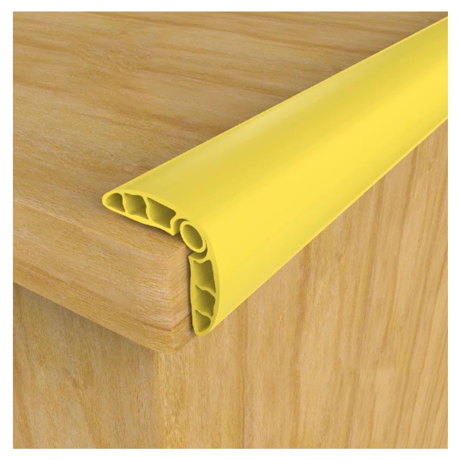 YPIOUREN Foam Edge Protector, Corner Guards, Anti Collision Strip for Furniture Bed Cabinets Stair(Yellow,150cm (59in))