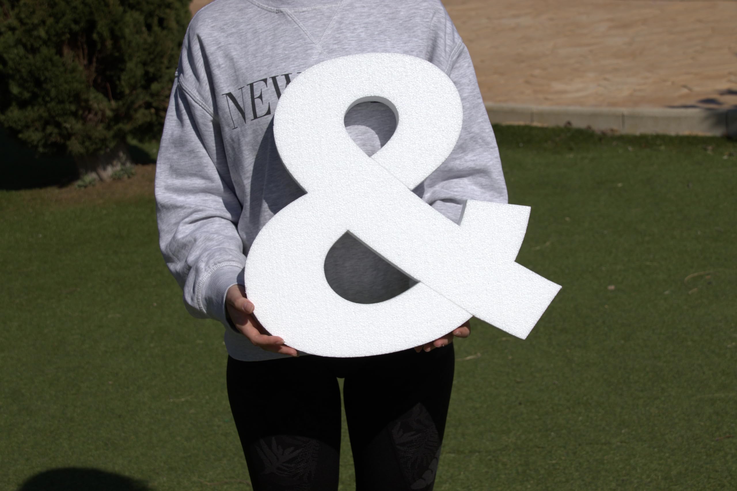 Letras Gigantes 60 cm en Poliestireno para Bodas y Eventos