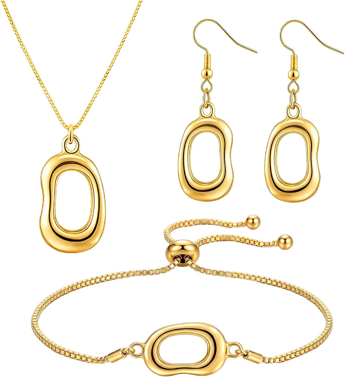 3 Pcs Chunky Jewelry Set for Women