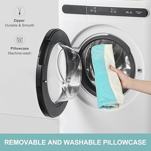 Miniatura 8 de Almohada lumbar ajustable para cama, almohada de apoyo lumbar de espuma viscoelástica para dormir, almohada de espalda baja, almohada de cintura