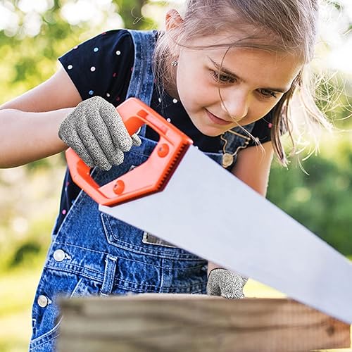 Miniatura 7 de Evridwear Guantes resistentes a cortes para niños de 10 a 13 años, guantes de corte de protección de nivel 5, de grado alimenticio para cocinar,