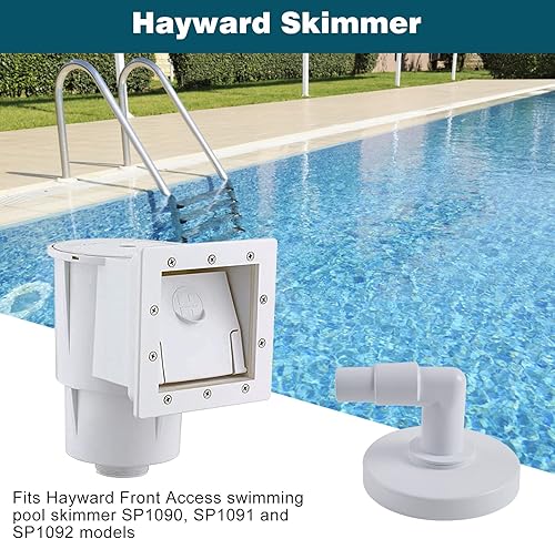 Miniatura 7 de GDW Placa de aspiradora para piscina compatible con Hayward 6 pulgadas Skimmer de piscina SP1090, SP1091, SP1092 – Skim Vac 1 1/4 pulgadas y 1 1/2