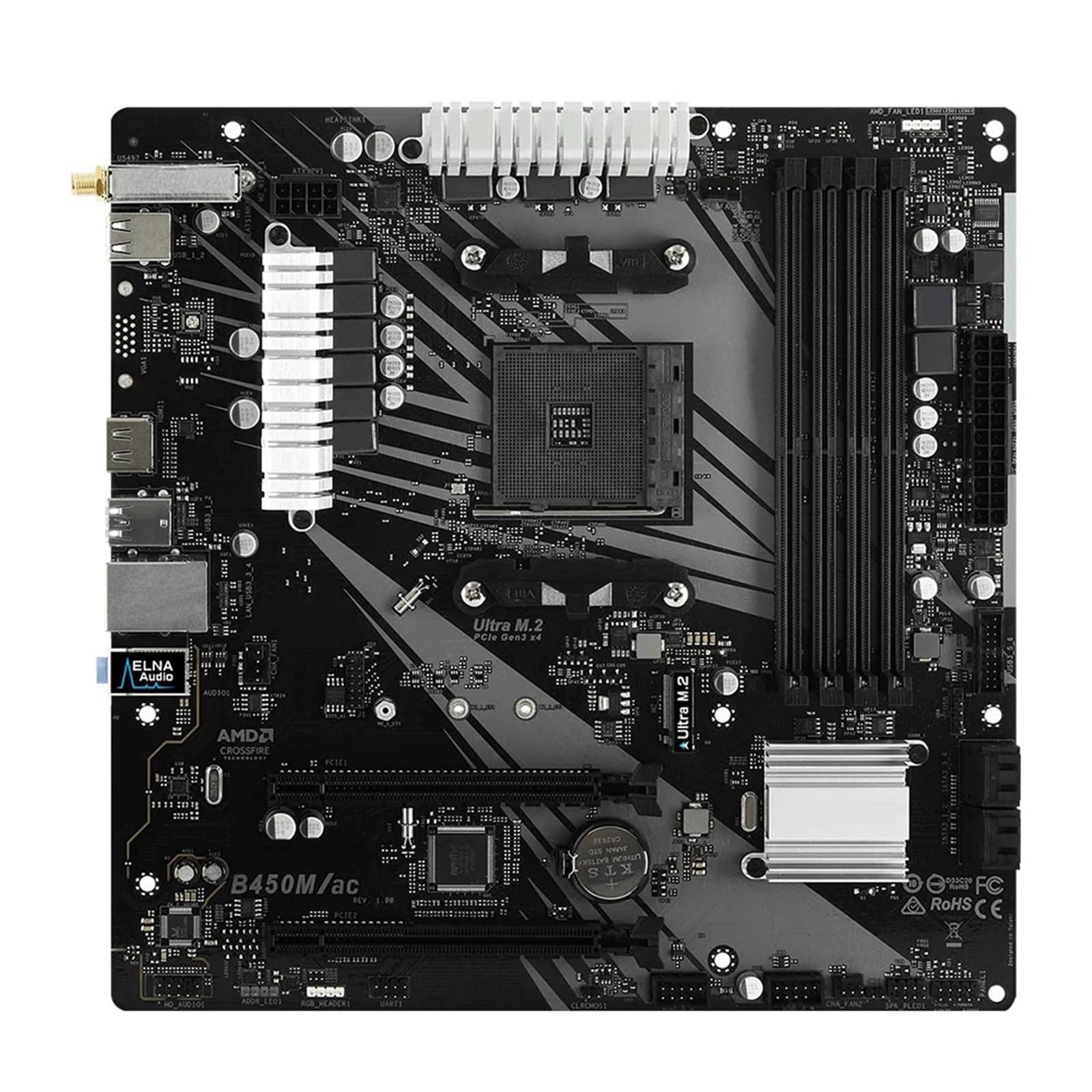 scheda madre Fit For ASROCK B450M/AC