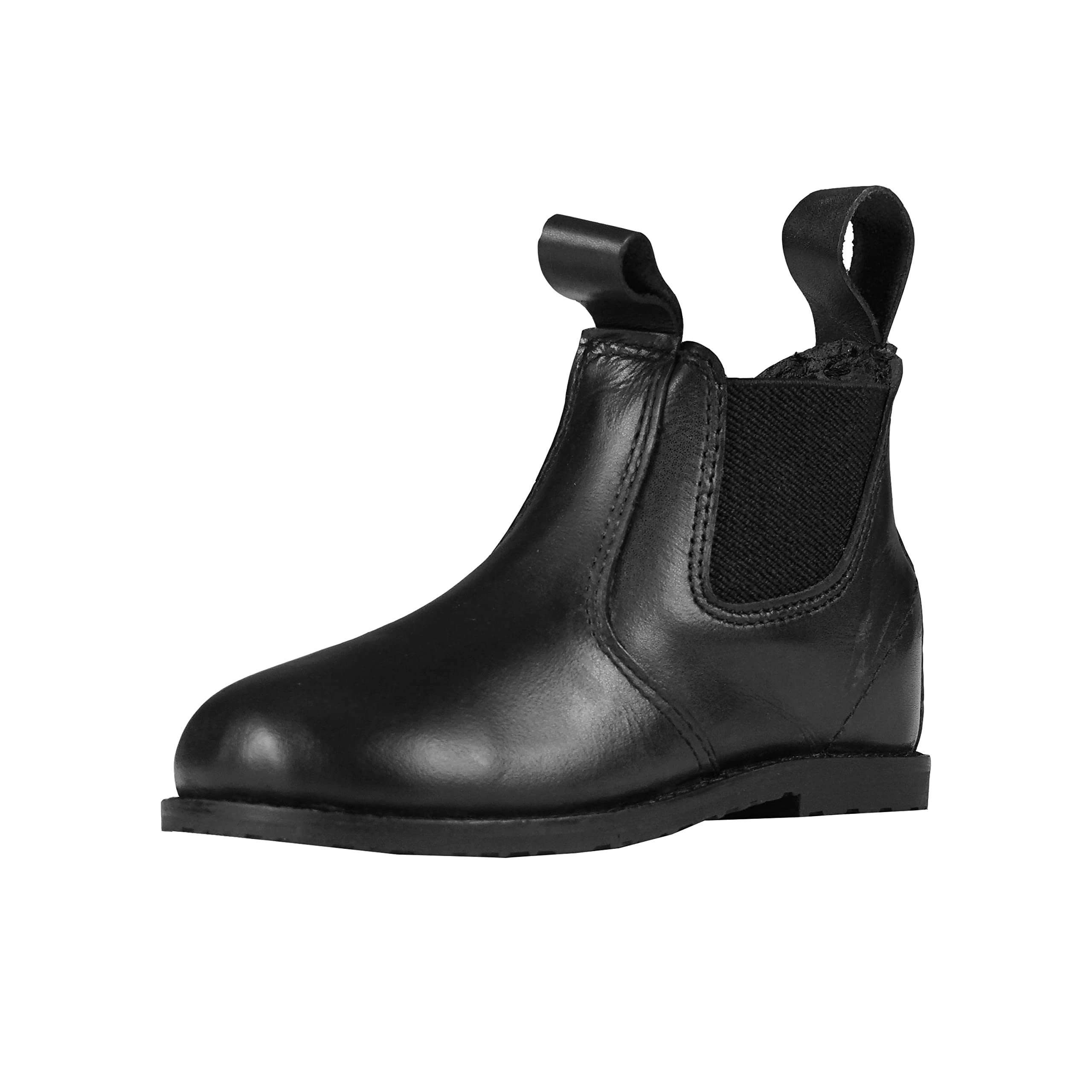 Horka Damen Herren Parma Schnürsenkel & Rückseite Reißverschluss Reitstiefel aus Leder